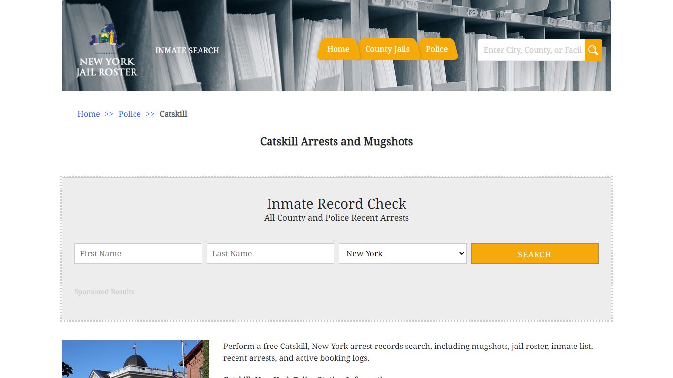 Catskill Arrests and Mugshots | Jail Roster Search